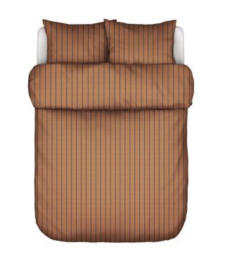 Marc O'Polo Torsken Warm pecan Dekbedovertrekset 240 x 220 cm