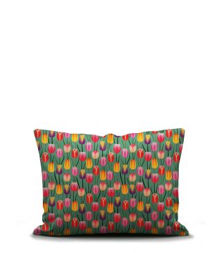 Essenza & Co Tulip Field Kussensloop Grass green