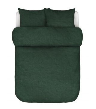 Marc O'Polo Valka Deep green Dekbedovertrekset 240 x 220 cm