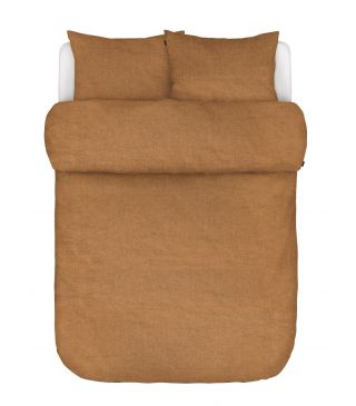 Marc O'Polo Valka Warm pecan Dekbedovertrekset 260 x 220 cm