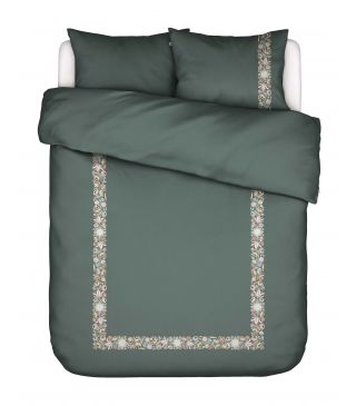 ESSENZA Veroniq Balsam green Dekbedovertrekset 240 x 220 cm