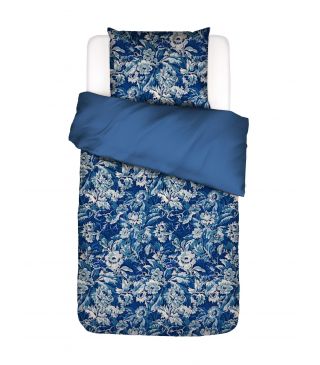 ESSENZA Yfke Dekbedovertrek cobalt blue