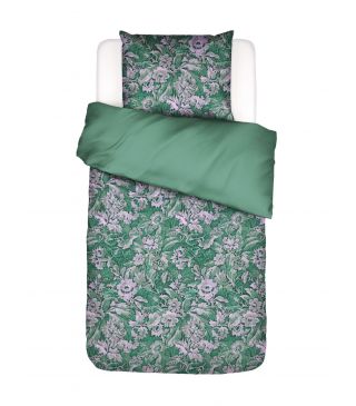 ESSENZA Yfke Dekbedovertrek Easy green