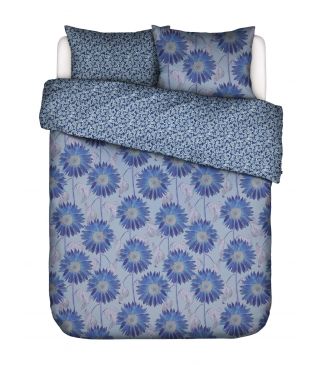 ESSENZA Yule Chambray blue Dekbedovertrekset 200 x 220 cm