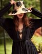 ESSENZA Ambre Uni Antraciet Kimono XL