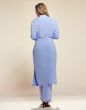 Essenza Ambre Uni Lavender blue Kimono L