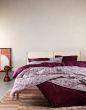 Essenza Aziza Mauve wine Dekbedovertrek 2p set 240x200/220 + 2 slopen