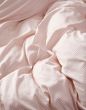 Marc O'Polo Classic Stripe Rose smoke Dekbedovertrekset 140 x 220 cm