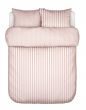 Marc O'Polo Classic Stripe Rose smoke Dekbedovertrekset 240 x 220 cm