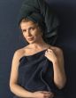 Essenza Connect Organic Uni Blauw Handdoek 50 x 100 cm