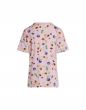 ESSENZA Denna Fiorre Pale lilac Top korte mouw S