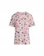 ESSENZA Denna Fiorre Pale lilac Top korte mouw S