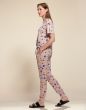 ESSENZA Denna Fiorre Pale lilac Top korte mouw S