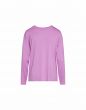 Essenza Denna Uni Violet tulle Top lange mouw L