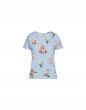 Essenza Ellen Annebella Zen blue Top korte mouw XS