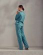 Essenza Elodie Eliza Soft teal Top lange mouw M