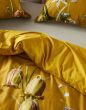 ESSENZA Ficaria Flower ochre Dekbedovertrekset 240 x 220 cm