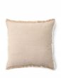 Marc O'Polo Fine Stripe Dark Sand Sierkussen 40 x 60 cm