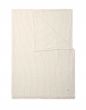 Marc O'Polo Fine Stripe Dark Sand Plaid 150 x 200 cm