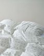 Marc O'Polo Iben Grey mist Dekbedovertrekset 260 x 220 cm