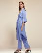 ESSENZA Ilona Charley Lavendelblauw Kimono L