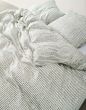 Marc O'Polo Janne Grey mist Kussensloop 60 x 70 cm