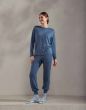 Essenza Jules Uni Bijou blue Lange broek S