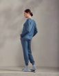 Essenza Jules Uni Bijou blue Lange broek S