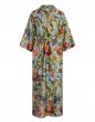 ESSENZA Juliet Roselina Surf green Kimono long XS