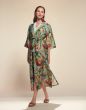 ESSENZA Juliet Roselina Surf green Kimono long XS