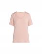 Essenza Julot Uni Evening rose Top korte mouw XXL
