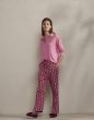 Essenza Kae Uni Flowering pink Top lange mouw XS
