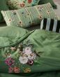 ESSENZA Laurine Shale green Dekbedovertrekset 240 x 220 cm