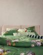 ESSENZA Laurine Shale green Dekbedovertrekset 240 x 220 cm