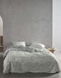 Essenza Lenthe Cool Gray Dekbedovertrek 260 x 220 cm