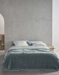 Essenza Lenthe Cool Gray Dekbedovertrek 260 x 220 cm