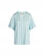 Essenza Lily Lova Pastel blue Top korte mouw M