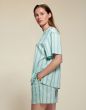 Essenza Lily Lova Pastel blue Top korte mouw M