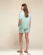 Essenza Lily Lova Pastel blue Top korte mouw M