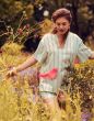 Essenza Lily Lova Pastel blue Top korte mouw M
