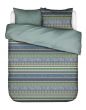ESSENZA Lita Surf green Dekbedovertrekset 240 x 220 cm