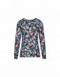 Essenza Luyza Aleste Slate grey Top lange mouw XXL
