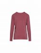 Essenza Luyza Uni Mauve Top lange mouw XS