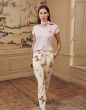 Essenza Luyza Uni Dreamy lilac Top korte mouw XS