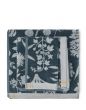 ESSENZA Maribel Slate grey Handdoek 50 x 100 cm