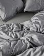ESSENZA Minte Global grey Dekbedovertrekset 240 x 220 cm