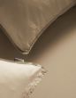Essenza Minte Taupe Dekbedovertrek 2p set 240x200/220 + 2 slopen