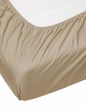 Essenza Minte Taupe Hoeslaken 180 x 200 cm