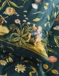 Essenza Odilia Deep sea blue Dekbedovertrek 240 x 220 cm