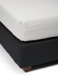 Essenza Premium Percale Zilver Hoeslaken 90 x 220 cm